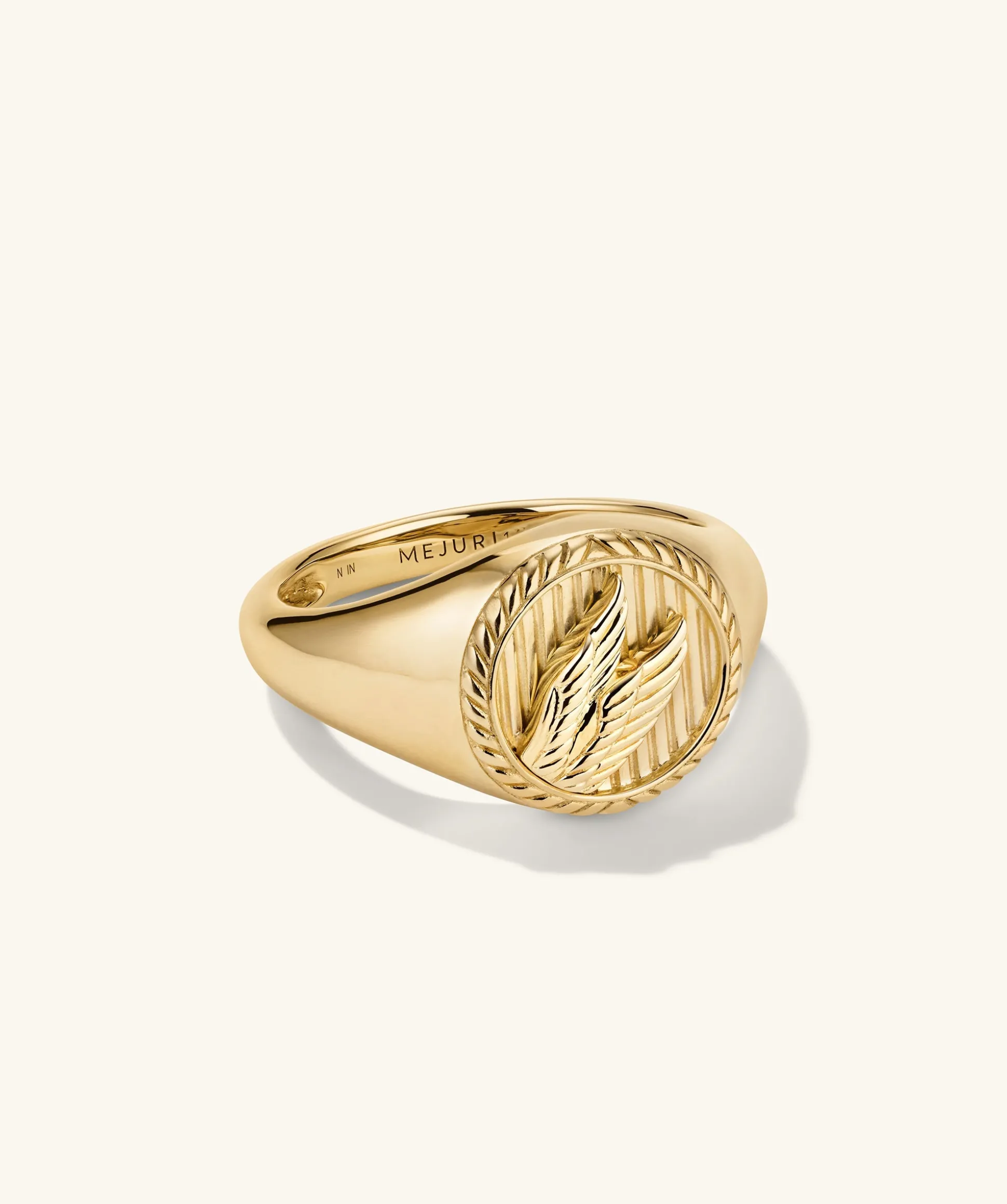 Mejuri Victory Signet Ring- Rings | Men's