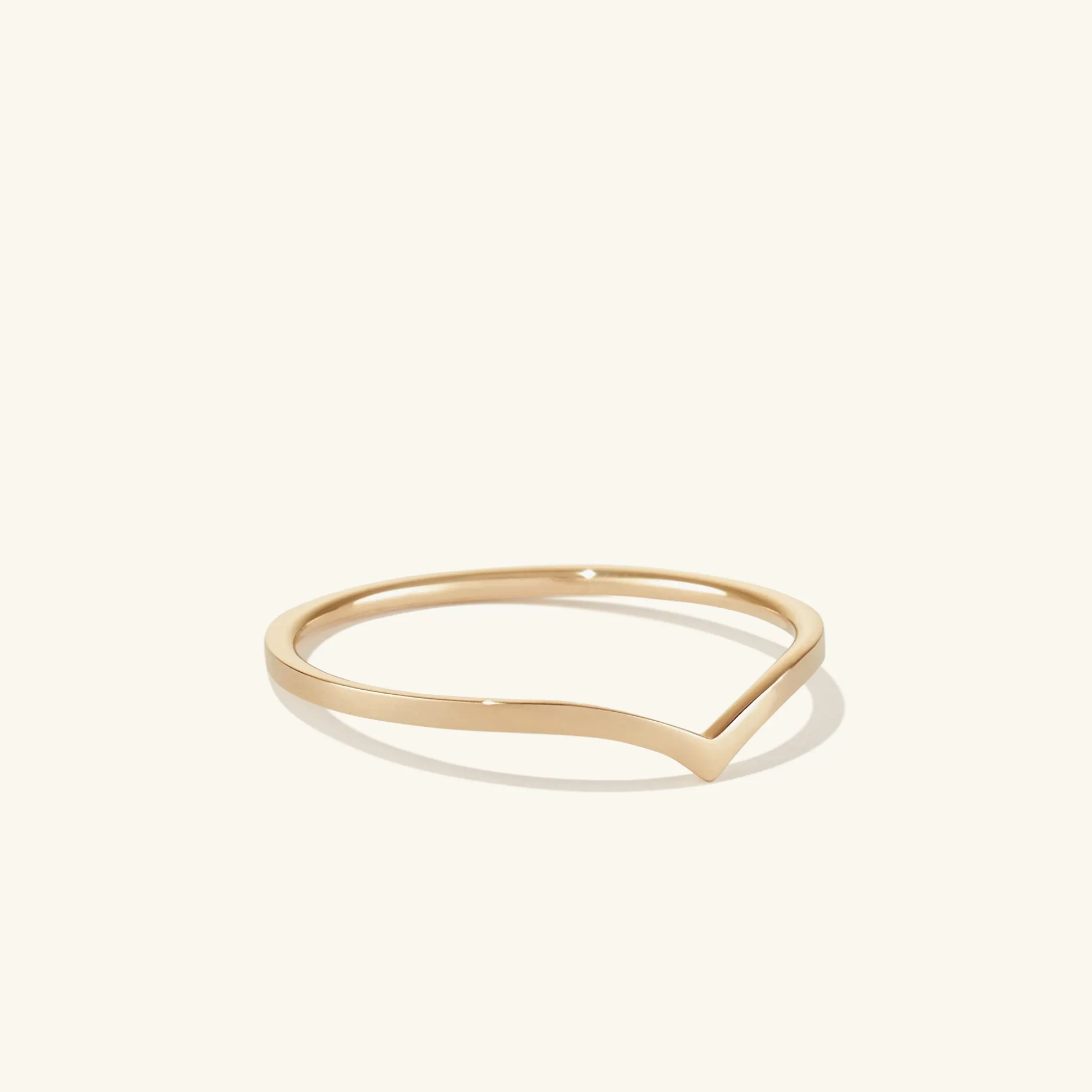 Mejuri Wishbone Ring- Stackable Rings | Rings